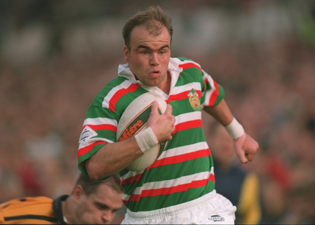 Leicester Tigers wing Steve Hackney