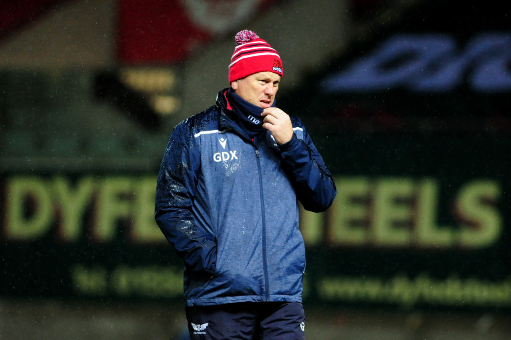 Scarlets head coach Glenn Delaney