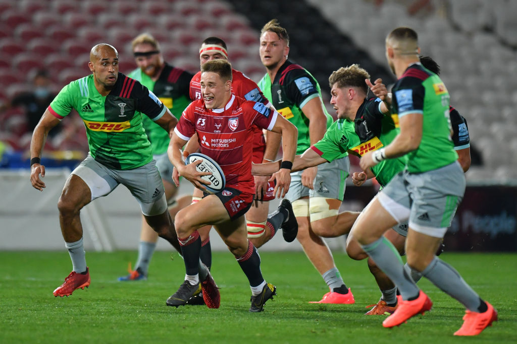 Gloucester scrum-half Stephen Varney