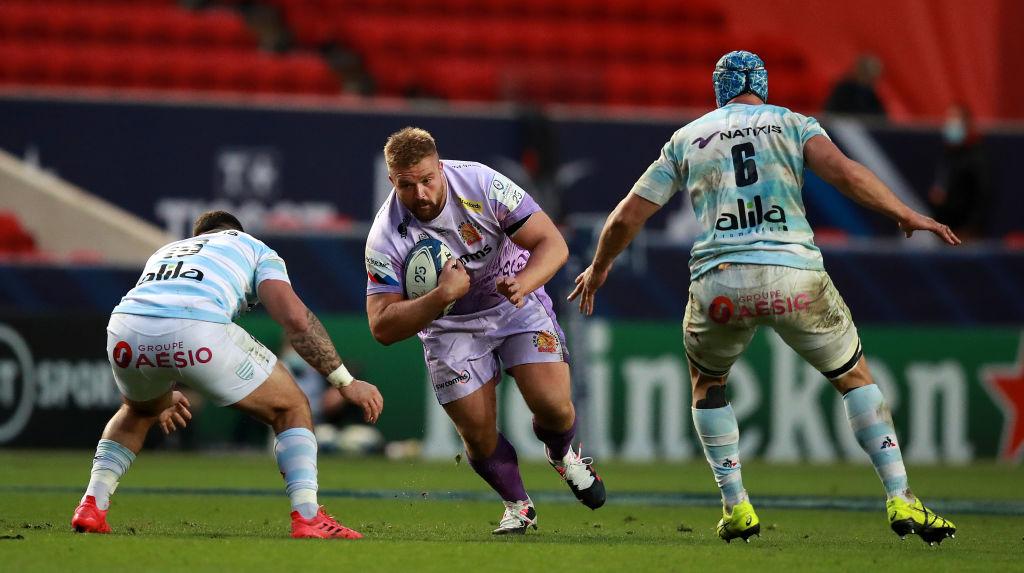 Exeter Chiefs prop Tomas Francis