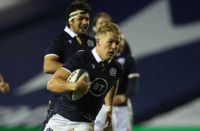 Scotland and Edinburgh wing Duhan van der Merwe