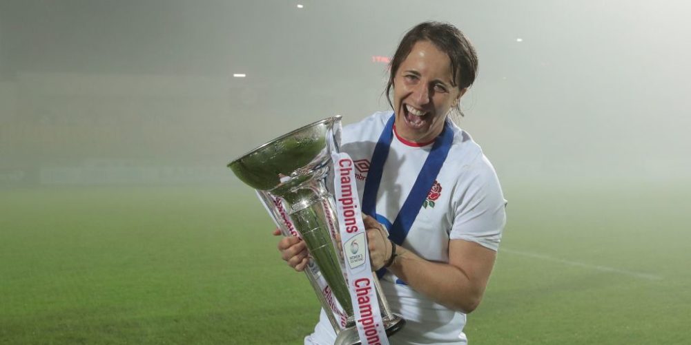 England fly-half Katy Daley-Mclean