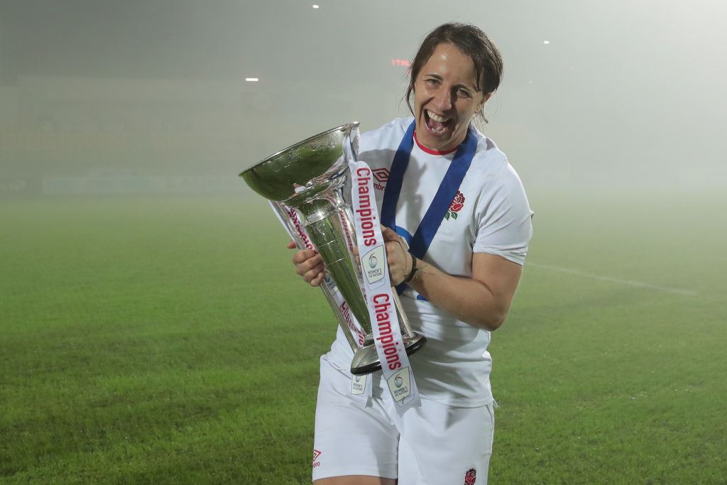 England fly-half Katy Daley-Mclean