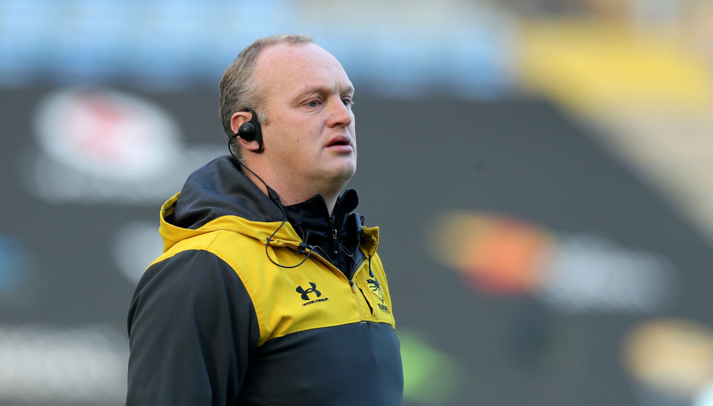 Wasps head coach Lee Blackett