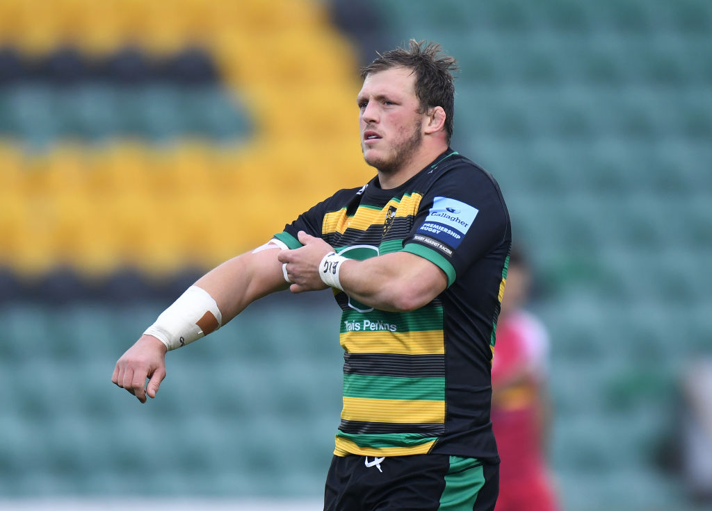 Northampton Saints prop Alex Waller