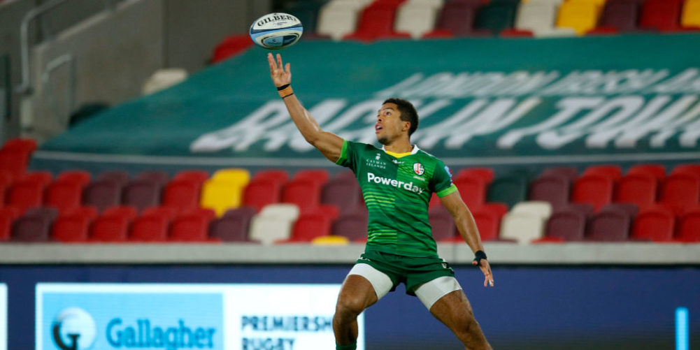 London Irish full-back Ben Loader