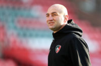 Leicester Tigers head coach Steve Borthwick