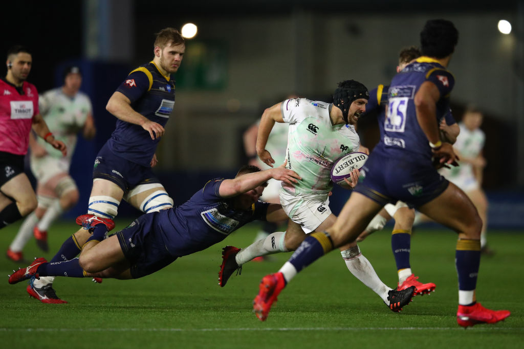 Ospreys full-back Dan Evans