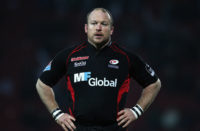 Saracens prop Cobus Visagie