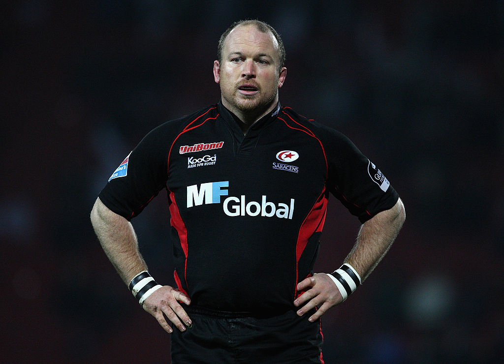 Saracens prop Cobus Visagie