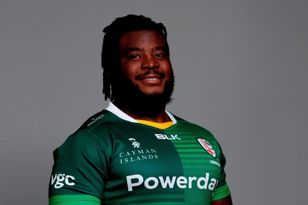 London Irish prop Lovejoy Chawatama