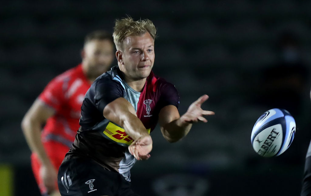 Harlequins scrum-half Scott Steele