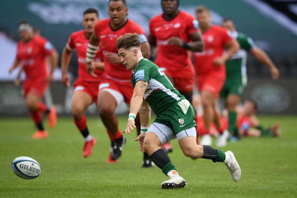 London Irish scrum-half Rory Brand