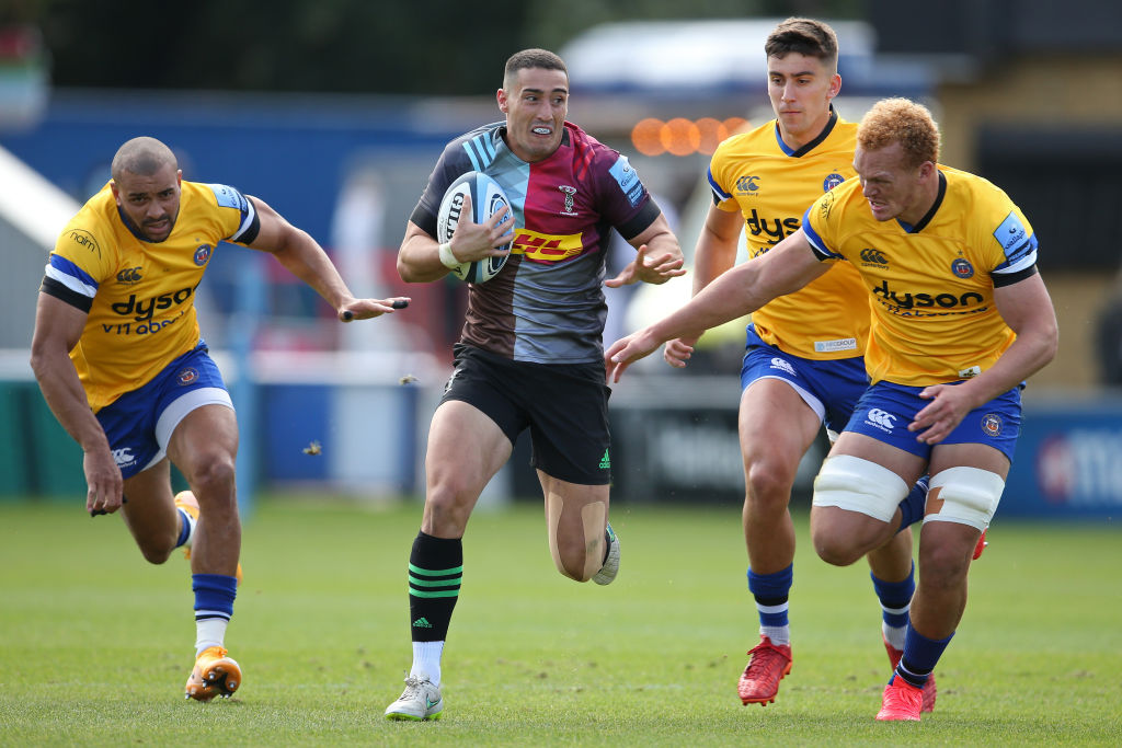 Harlequins fly-half Brett Herron