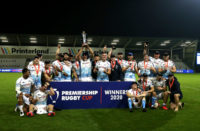 Sale Sharks lift the Premiership Rugby Cup