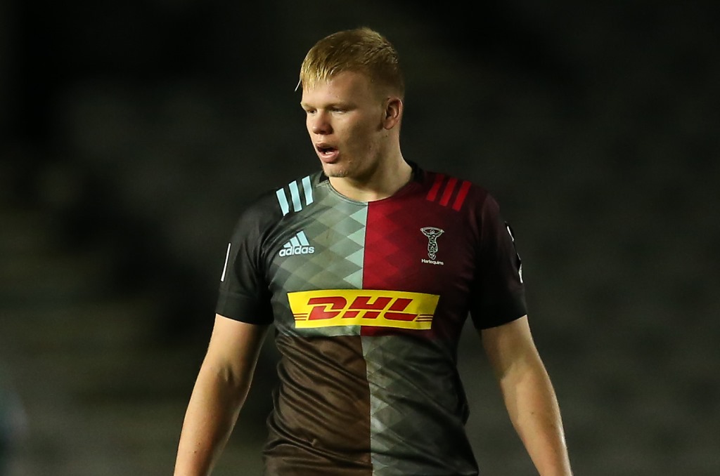 Harlequins lock Hugh Tizard