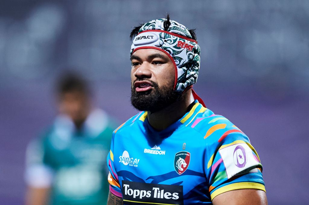 Leicester Tigers back row Jordan Taufua