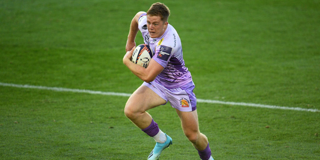 Exeter Chiefs scrum-half Joe Snow