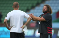 Harlequins scrum coach Adam Jones