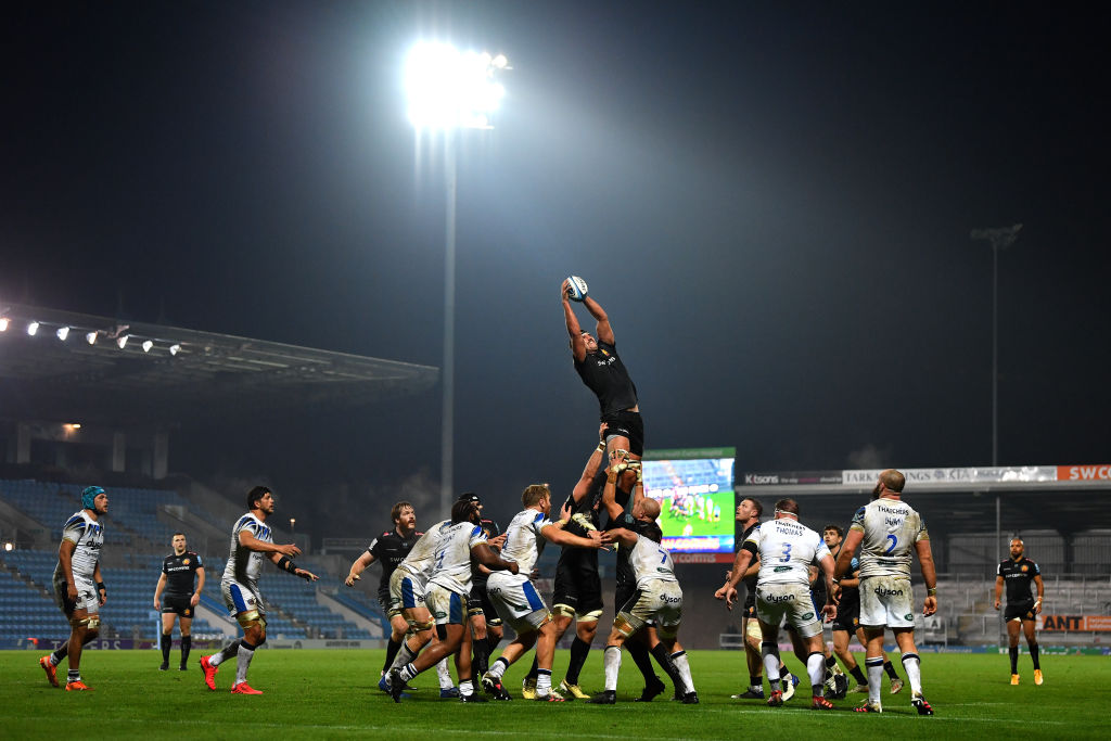 Exeter Chiefs lock Sam Skinner