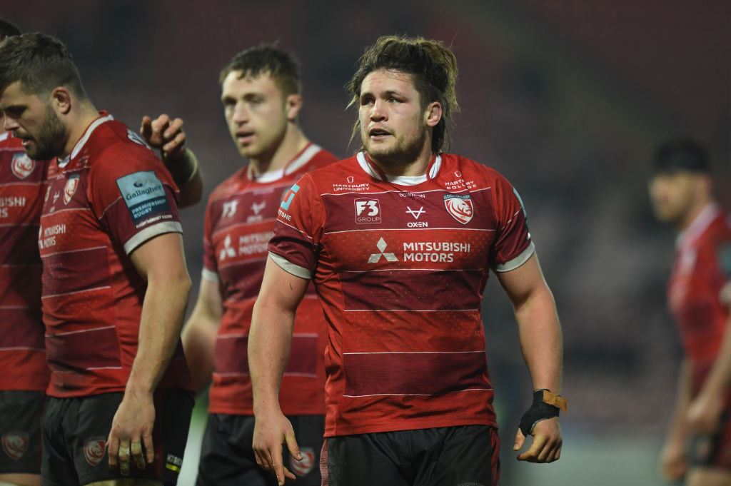 Gloucester flanker Jordy Reid