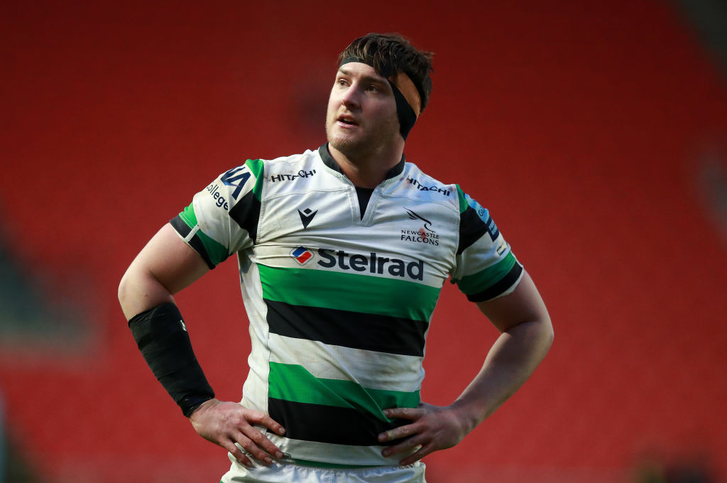 Newcastle Falcons lock Sean Robinson