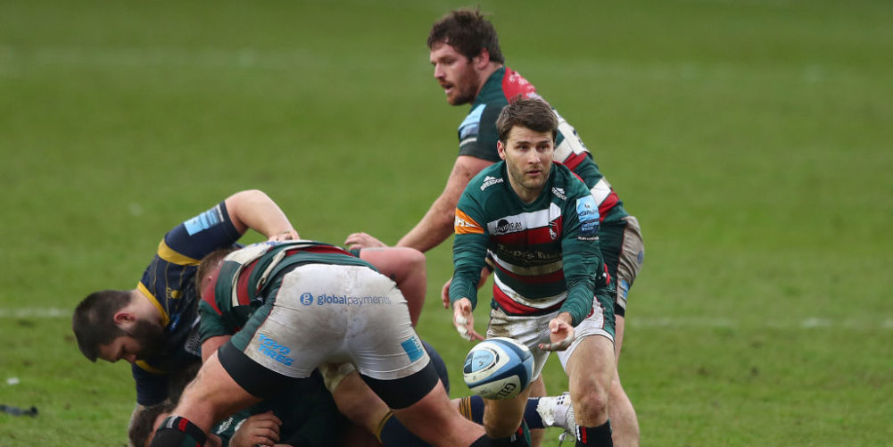 Leicester Tigers scrum-half Richard Wigglesworth