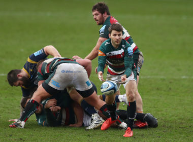 Leicester Tigers scrum-half Richard Wigglesworth