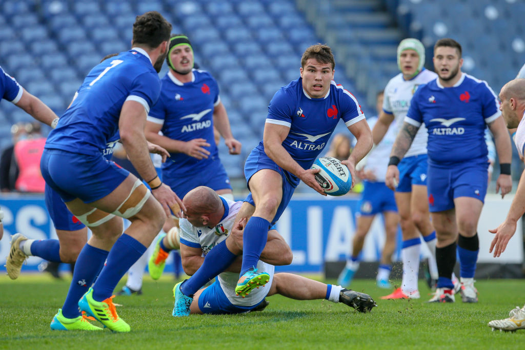 France scrum-half Antoine Dupont