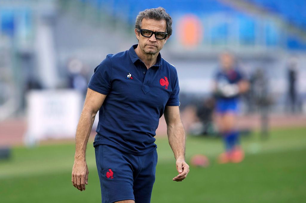 France head coach Fabien Galthie