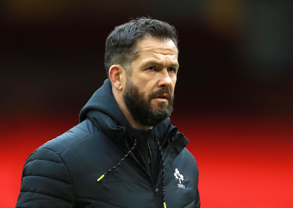 Ireland head coach Andy Farrell