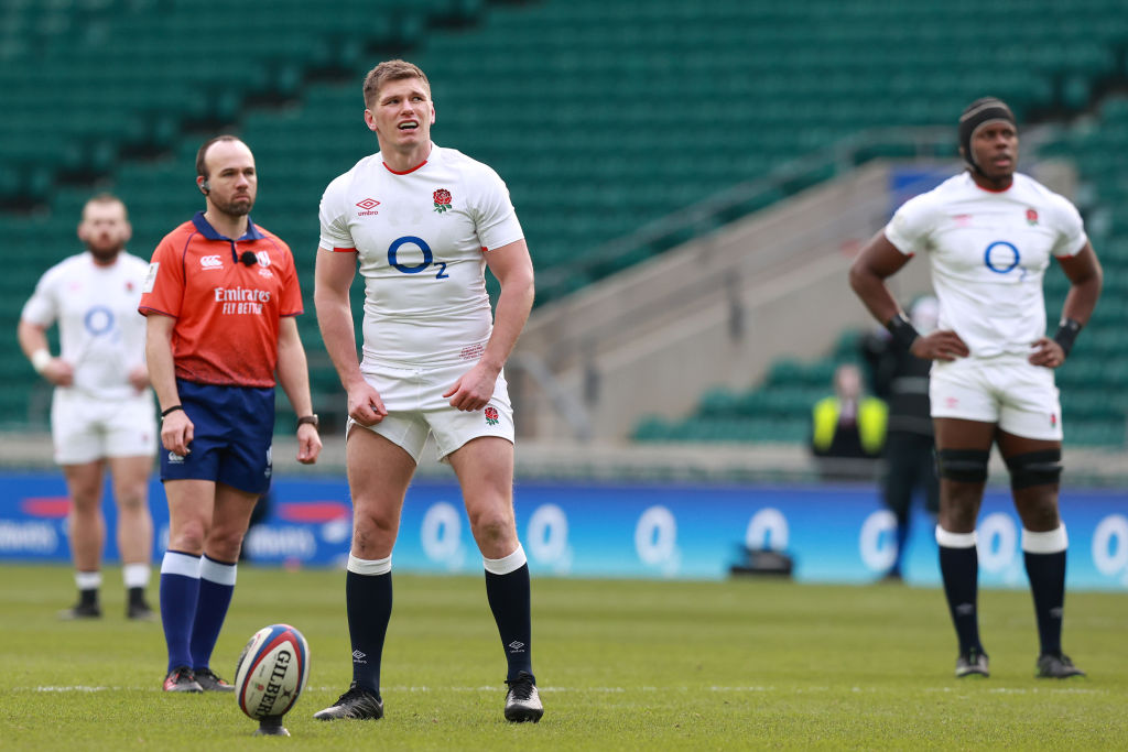 England fly-half Owen Farrell