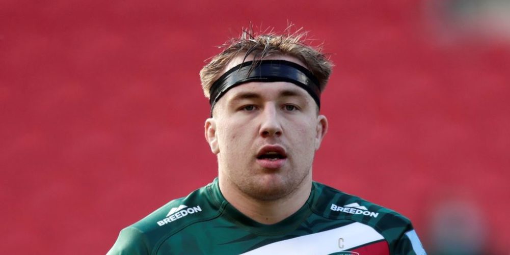 Leicester Tigers prop Joe Heyes