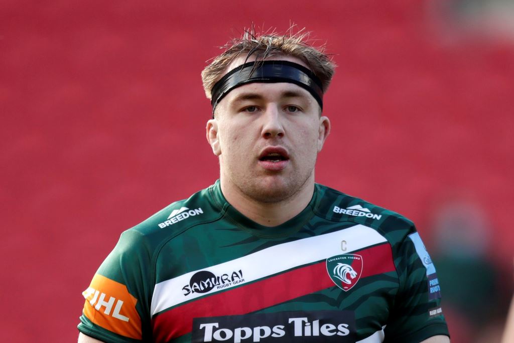 Leicester Tigers prop Joe Heyes