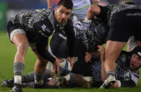 Ospreys scrum-half Rhys Webb