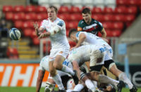 Exeter Chiefs scrum-half Stu Townsend