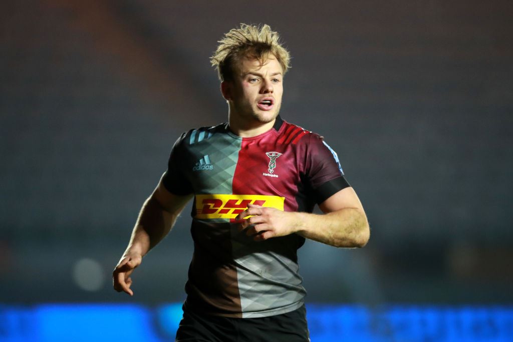 Harlequins scrum-half Scott Steele