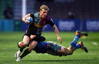 Harlequins wing Louis Lynagh