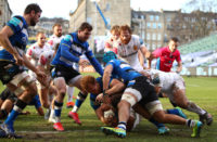 Sam Skinner scores for Exeter Chiefs against Bath