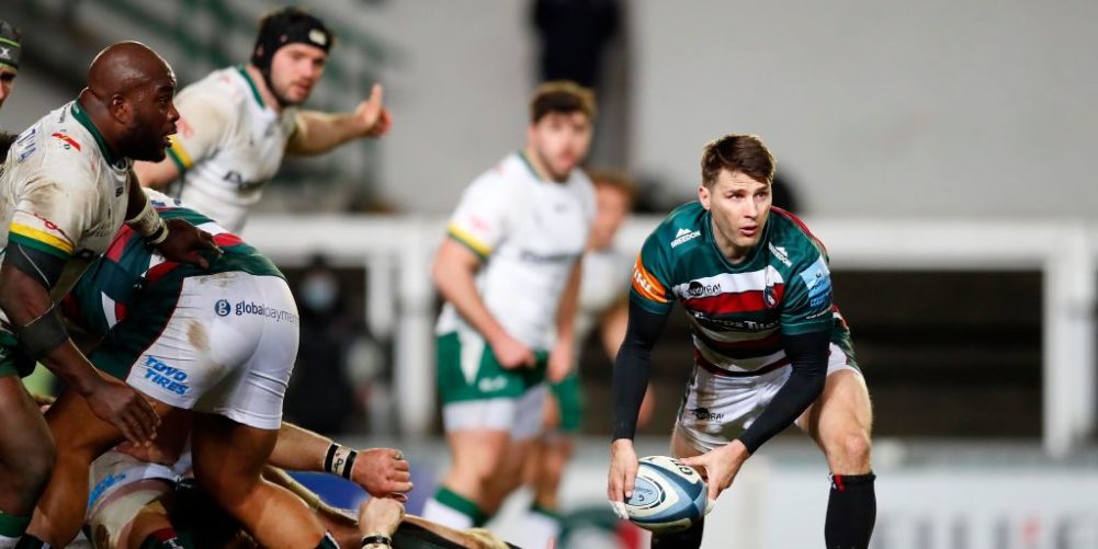 Leicester Tigers scrum-half Richard Wigglesworth