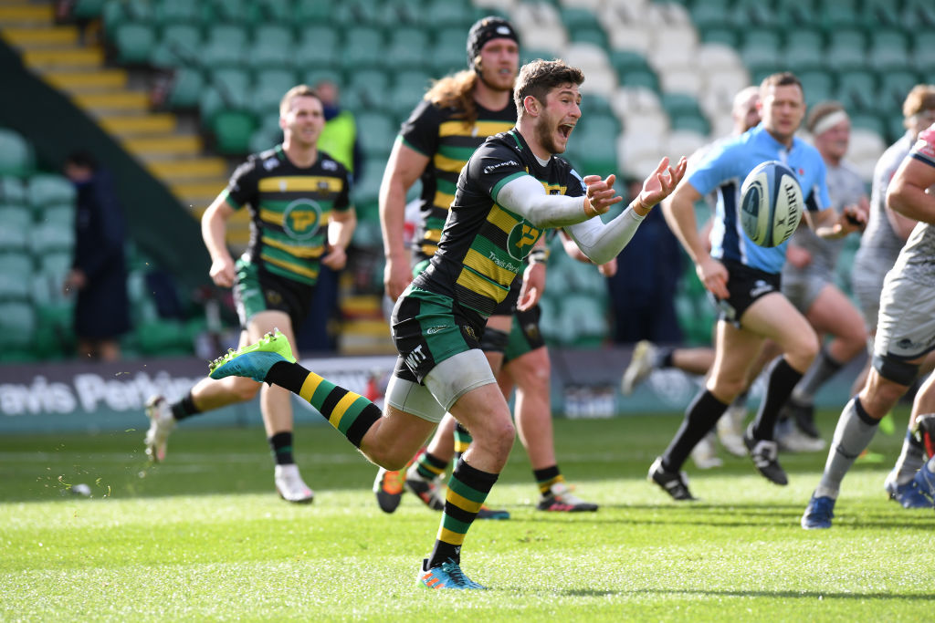 Northampton Saints fly-half James Grayson