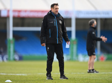 Exeter Chiefs head coach Ali Hepher