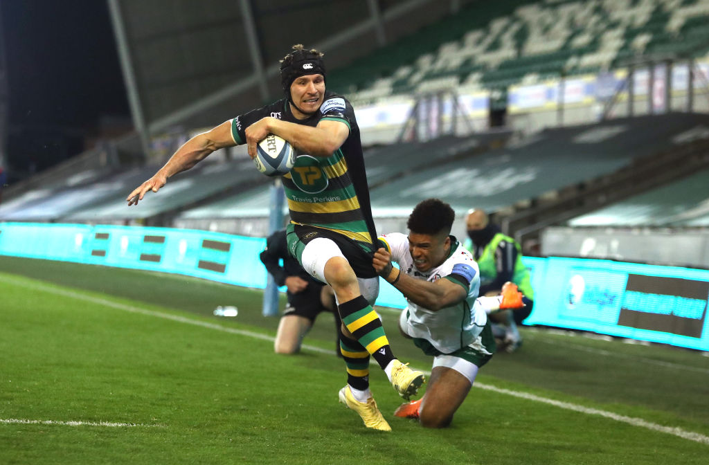 Northampton Saints centre Piers Francis