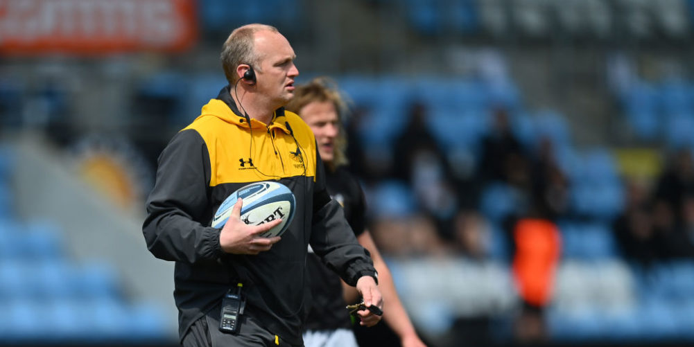 Wasps head coach Lee Blackett