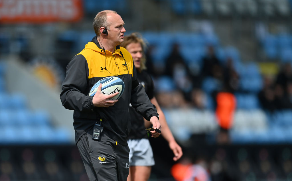 Wasps head coach Lee Blackett