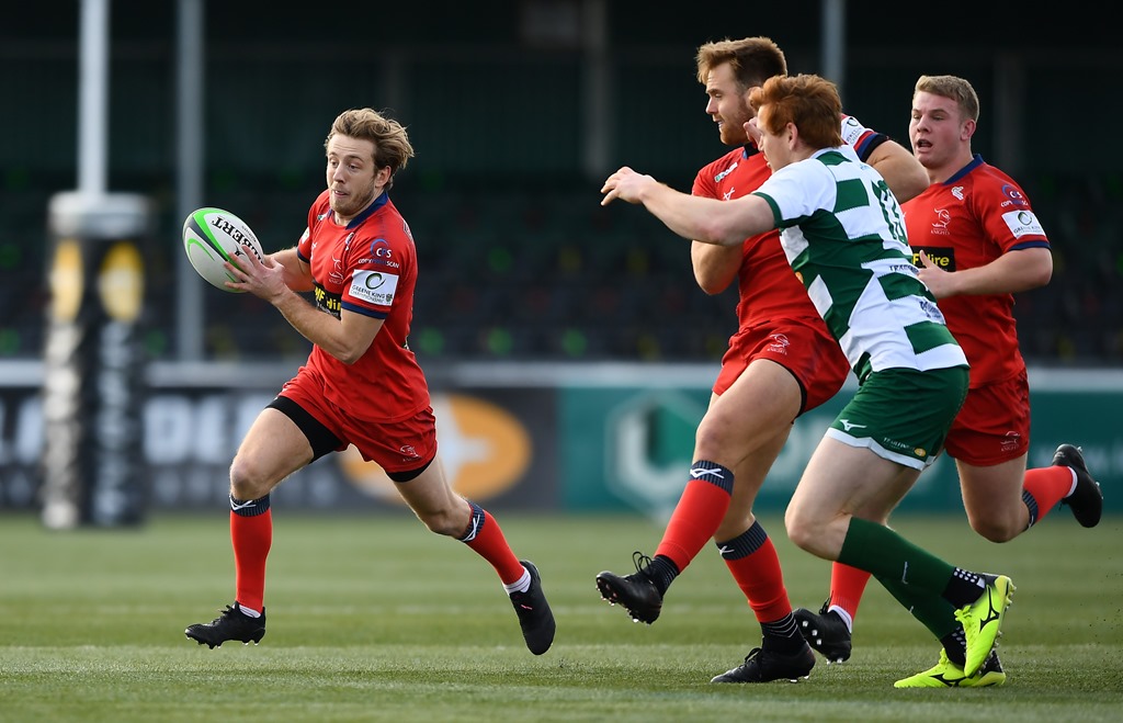 Doncaster Knights fly-half Sam Olver