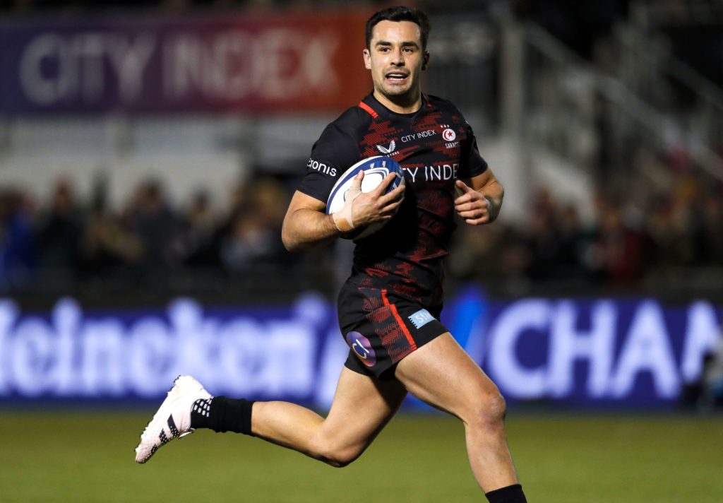 Saracens back Alex Lozowski