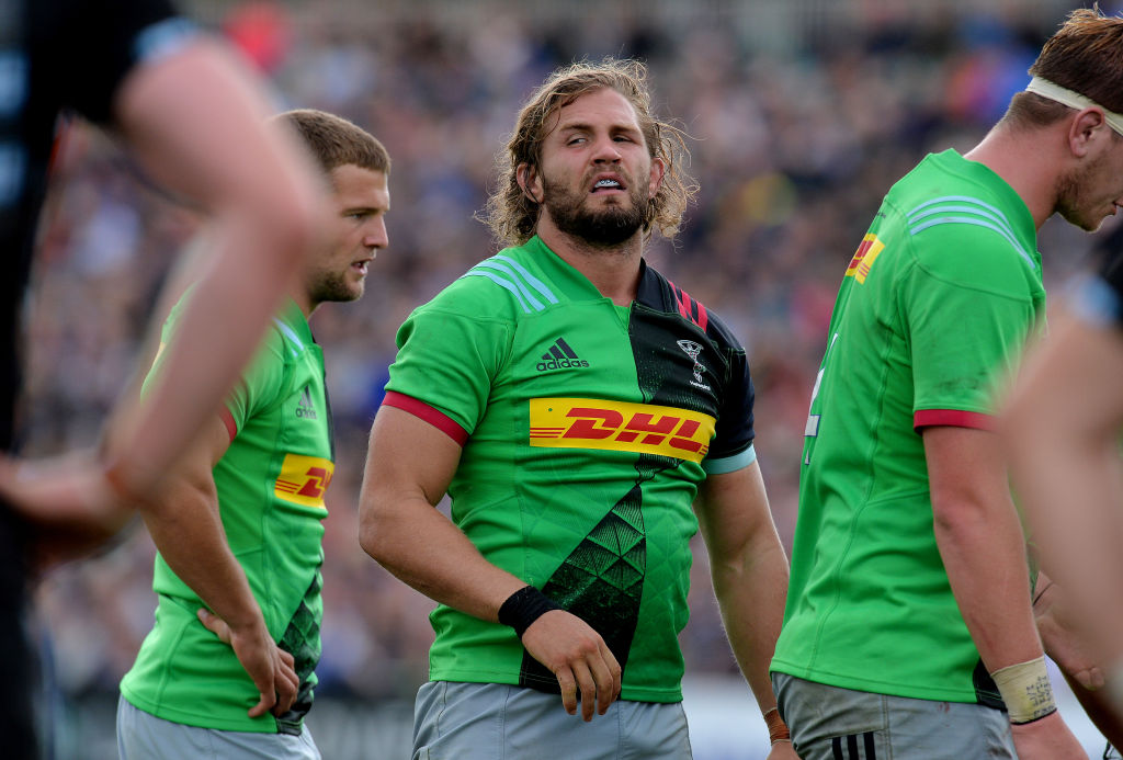 Harlequins flanker Luke Wallace