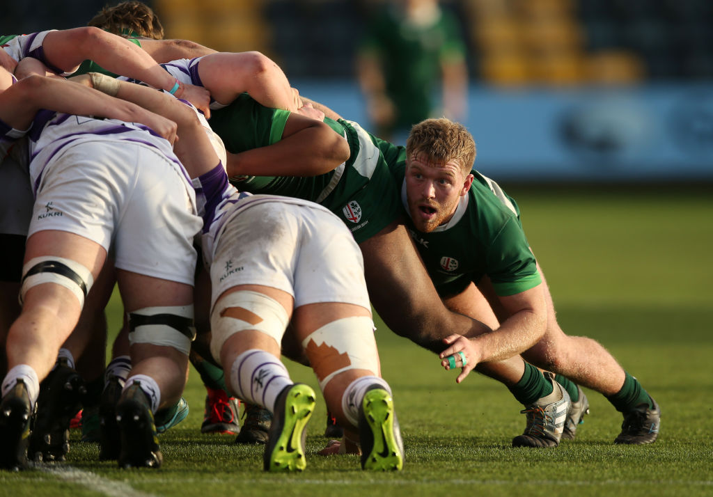 London Irish hooker George Davis