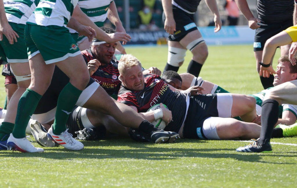 Saracens prop Vincent Koch